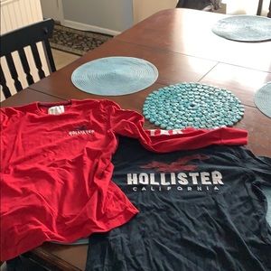 2 Hollister Long Sleeve tees